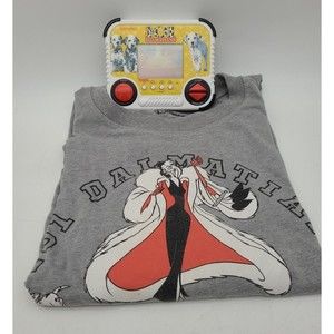 101 Dalmatians Tiger Electronic Handheld Game And T-Shirt Gray Extra Small Xs